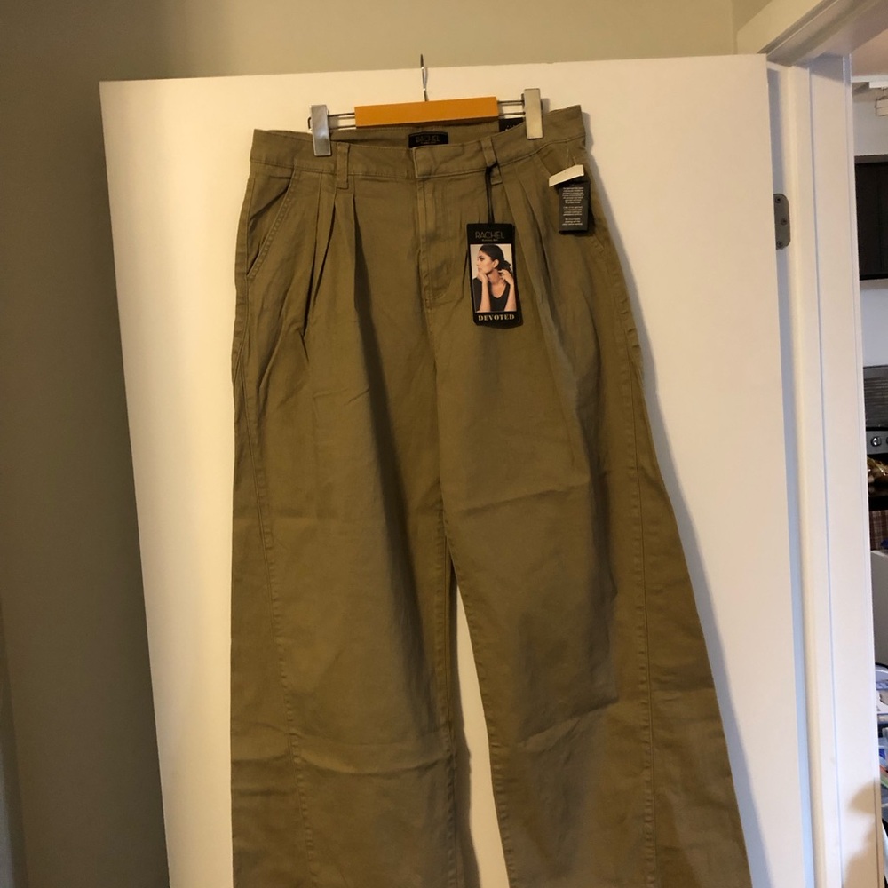 RACHEL Rachel Roy Tan Chinos with Sturdy Cotton Blend